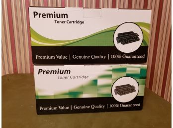 2 New In Box HP LaserJet Printer Toner