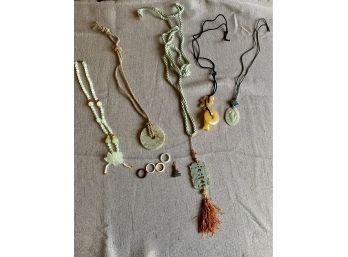 Jade Necklaces And Rings