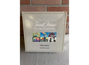 Vintage Trivial Pursuit THE 1980's-MASTER GAME