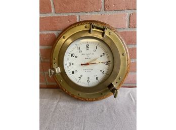 Ship Porthole Clock