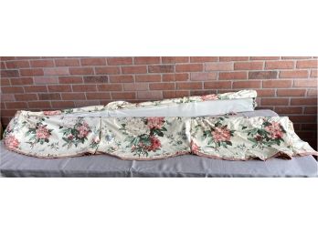 Large Floral Valance