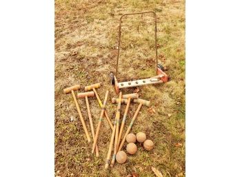 Vintage South Bend Croquet Set