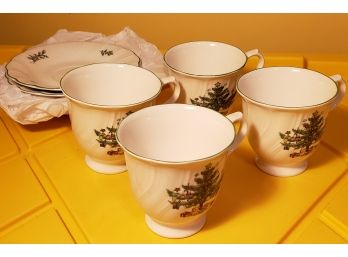 Set Of 4 Nikko Cups And Saucers Lot 1 Of 2