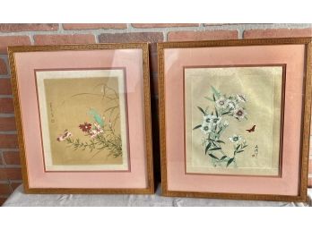 Two Framed Oriental Pictures