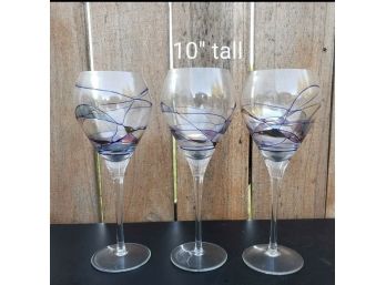 Set Of 3 Wine Glasses