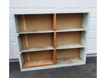 Wooden Garage Storage Shelf