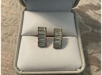 Rhinestone Earrings - Lot #58