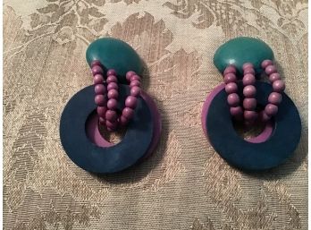 Contemporary Earrings - Lot #29