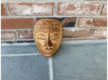 Very Detailed Wooden Face Mask