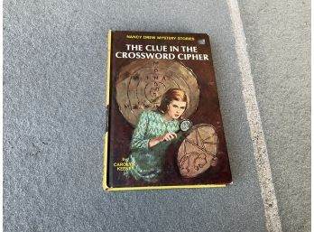 Nancy Drew Mystery Stories: The Clue In The Crossword Cipher, 1967