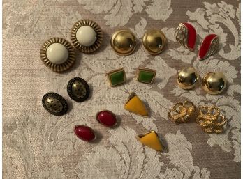 Ten Pairs Of Earrings - Lot #42