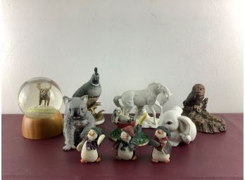 Mixed Lot Of Animal Figurines