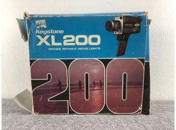 Keystone XL200 Movie Camera In Original Box