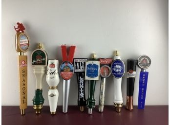 Lot Of 10 Beer Taps