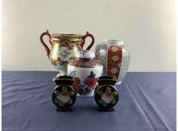 Mixed Lot Of Vases / Urns