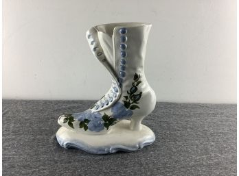 Hand Painted Porcelain Boot