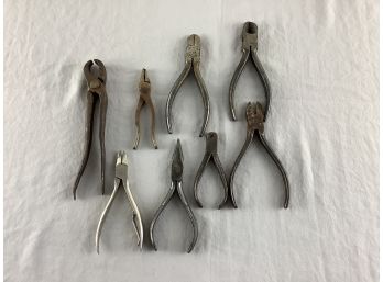 Lot Of Vintage Pliers