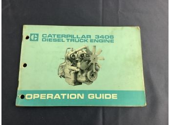 Caterpillar 3406 Diesel Truck Engine Operation Guide