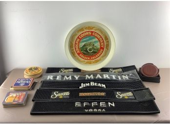 Bar Mats And Coasters Lot