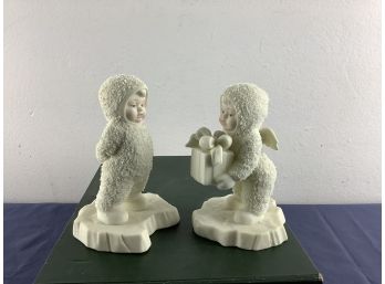 Dept 56 Snowbabies 'is That For Me' Figurines - In Original Box