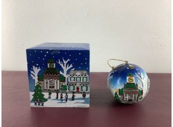 Hand Painted Christmas Tree Ornament