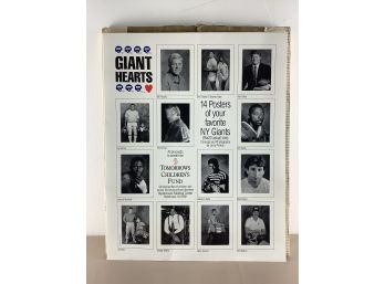 14 Posters Of Former New York Giants Players And Coaches