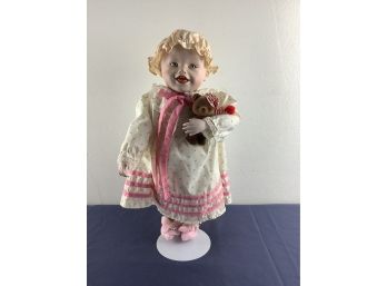 Yolanda Bello Ashton Drake Numbered Porcelain Doll - Sarah