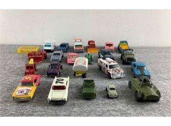 Lot Of 22 Mixed Diecast Cars