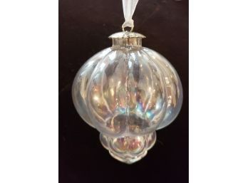 Wow 10 Gorgeous Iridescent Glass Ornaments Each One Retails For Over $10.00