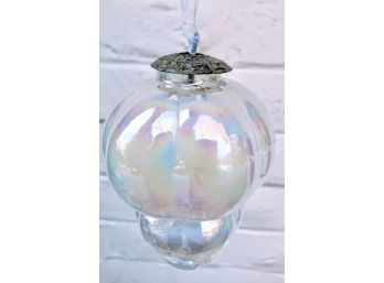 7 Vintage Iridescent Glass Ornaments From Yankee Candle