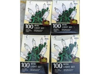 4 Boxes Of 100 Mini Lights To Light Up Your Holiday Season