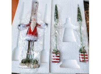 Department 56 Krinkle By Patience Brewster Santa And Trees