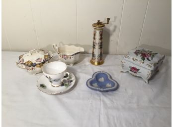 Wedgwood, Lenox, Staffordshire And Pareek Fine China Pieces