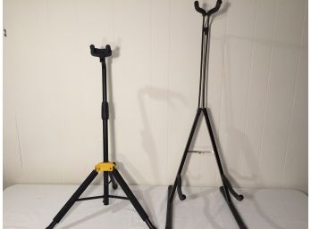 Pair Of Collapsable Instrument Stands