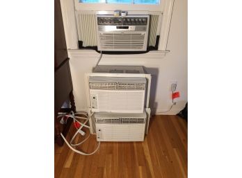 Three Frigidaire 6000 BTU Window Air Conditioners