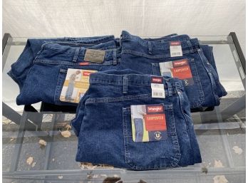 3 Pair Of Wrangler Mens Jeans 50X30 - Brand New