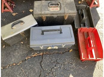 Assortment Of Tool Boxes - B