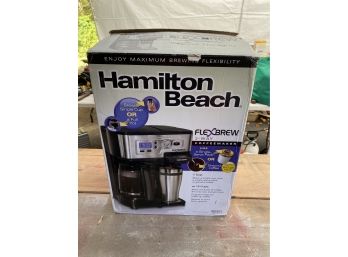 Hamilton Beach Flex Brew 2 Way Coffeemaker