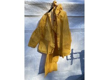 Rain Jacket And Bib 2XL Never Used