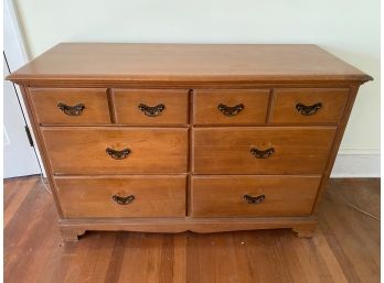 Vintage Design Dresser With Brass Plate Pulls