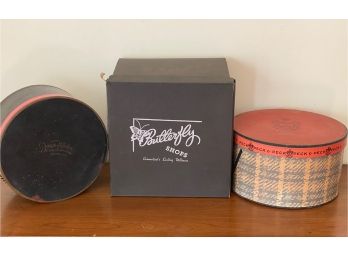 Vintage Hat Collection With Original Boxes