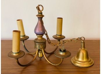 Antique Brass Candelabra Chandelier