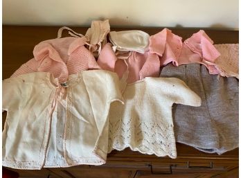 Antique Hand Sewn Baby/doll Clothes