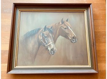 Lovely Chalk Artwork Signed Jan Royce Conant