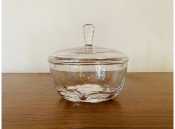 Small Orrefors Candy Dish With Lid