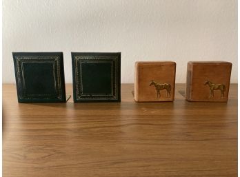 Two Sets Of  Book Ends