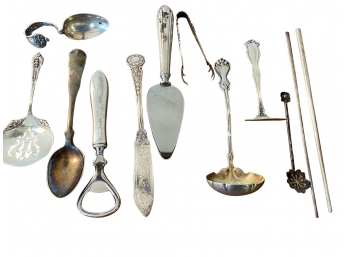 Assorted Vintage Sterling Silver Serving Utensils