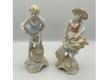 2 Goebel Figurines   ~Signed Bochmann On Base ~