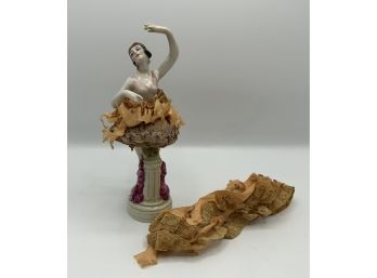 Antique Ballerina Pin Cushion