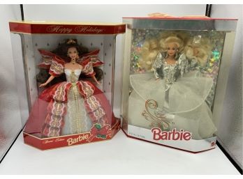 2 Special Edition Holiday Barbies